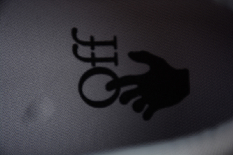 OFF-WHITE Out Of Office leather sneakers