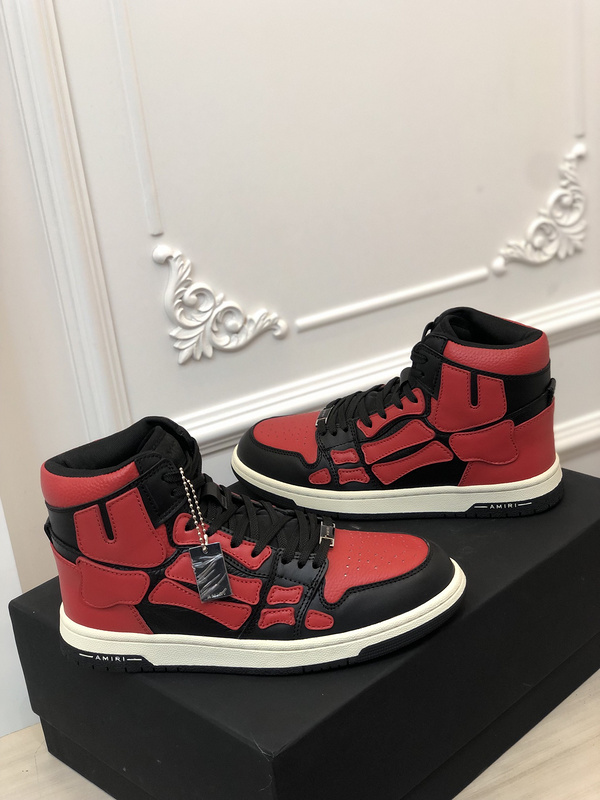 AMIRI* Skel Leather Sneakers