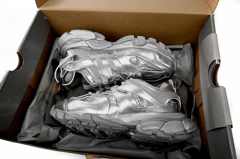 Balenciaga Tess S.Bright Silver 542436 W2FS3 8100