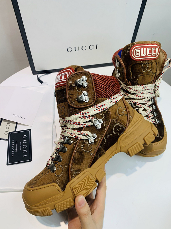 Gucci Journey Flashtrek Jewel Crystal Low Boot