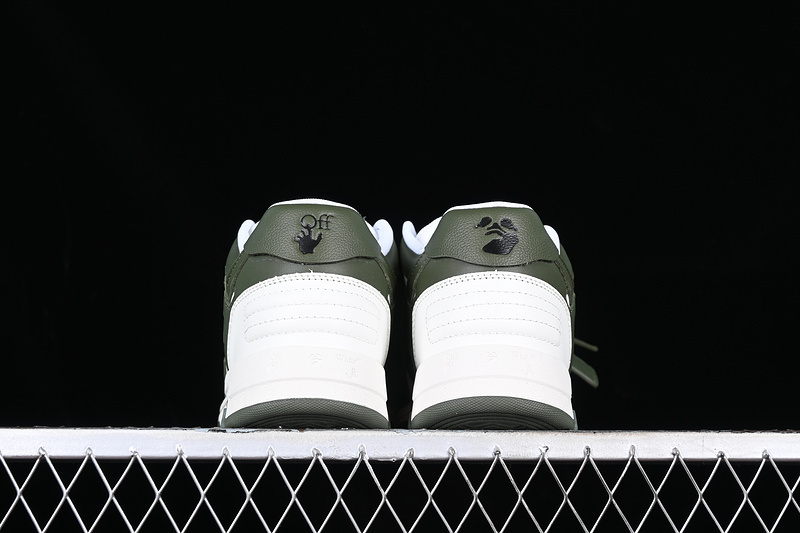 OFF-WHITE Out Of Office leather sneakers