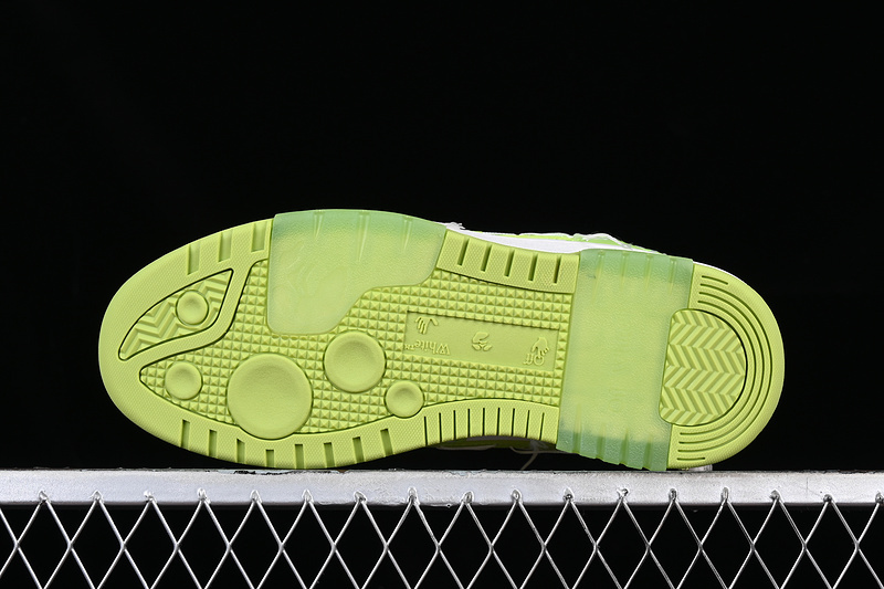 OFF-WHITE Out Of Office leather sneakers