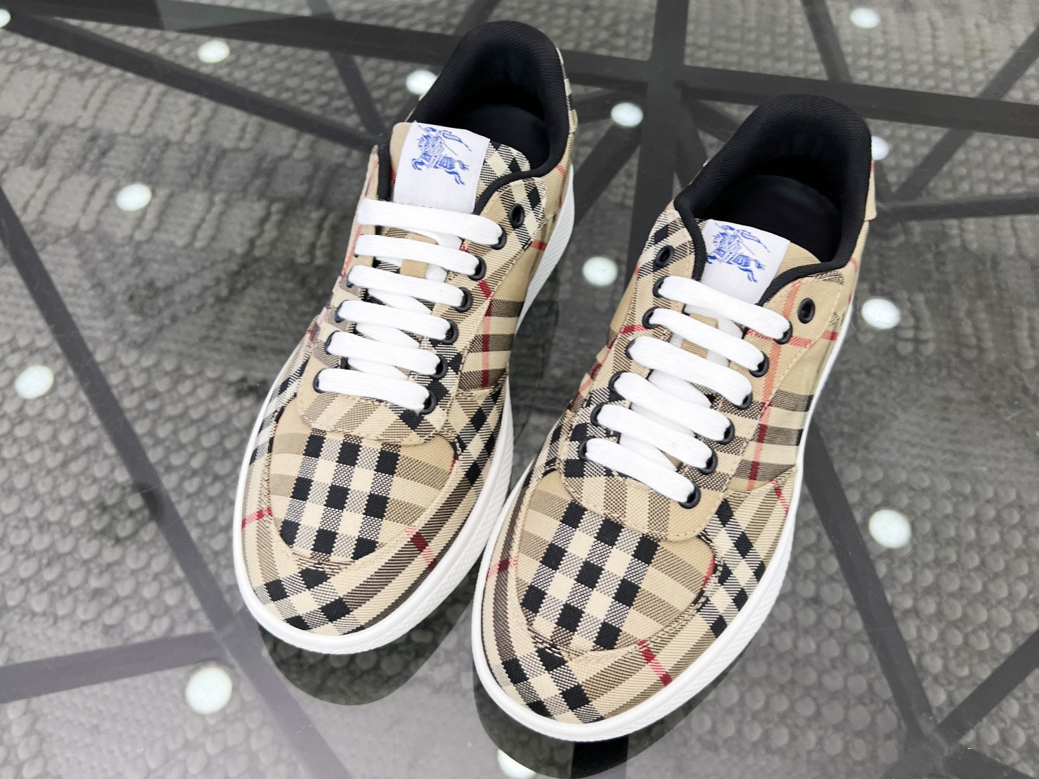 Burberry Check Terrace Sneakers