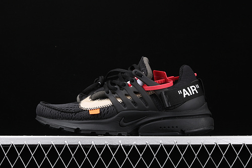 OW x Air Presto 'Black' - AA3830-002
