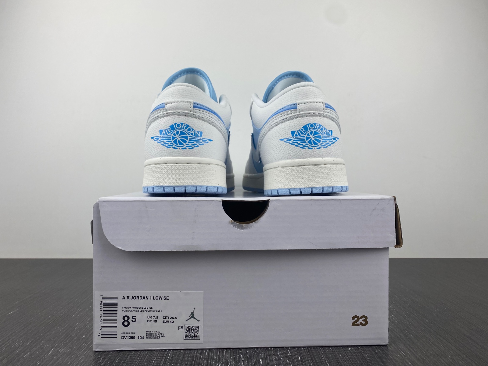 Air Jordan 1 Low Ice Blue DV1299-104