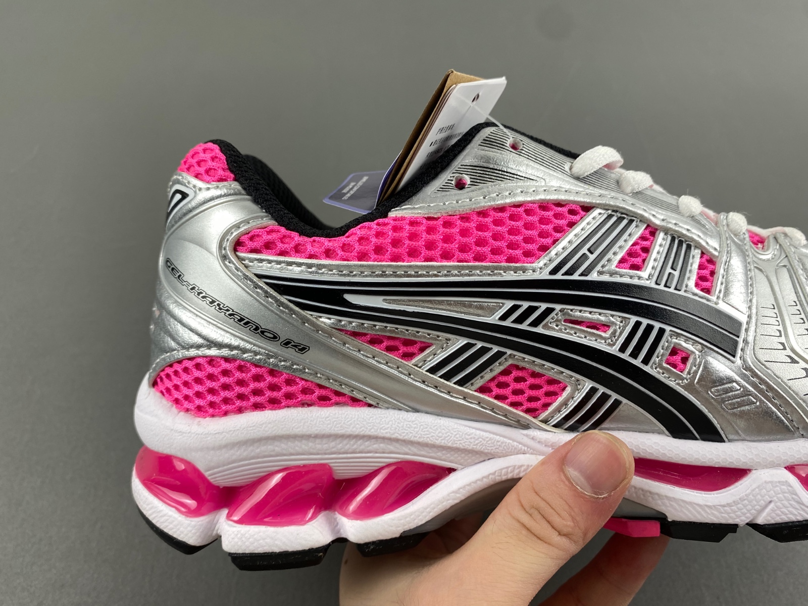 ASICS GEL-Kayano 14 Silver pink black  1201A019-700