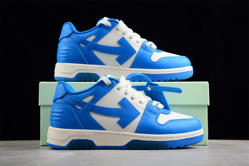 OFF-WHITE Out Of Office leather sneakers