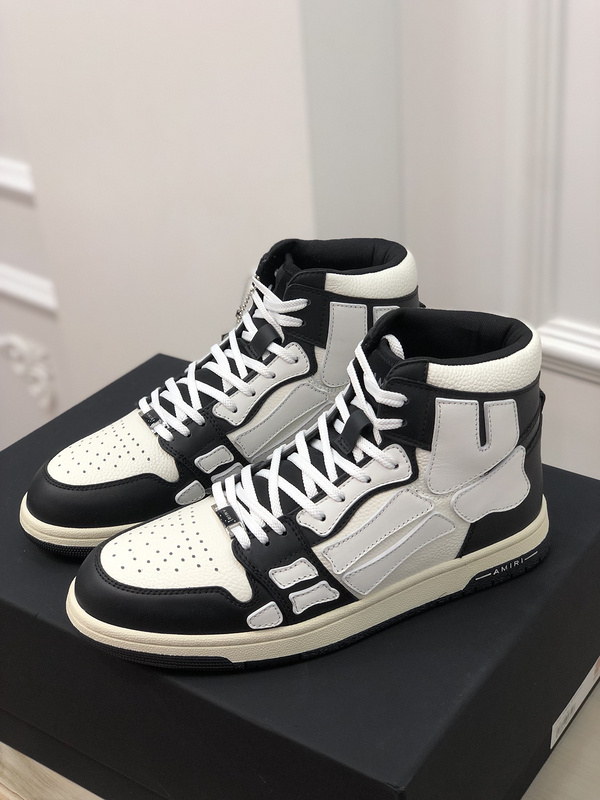 AMIRI* Skel Leather Sneakers