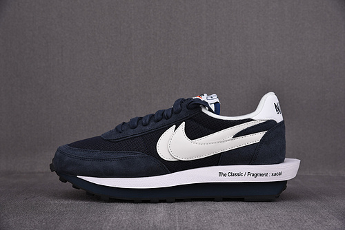 Fragment Design x sacai x LDV Waffle 'Blackened Blue' DH2684-400
