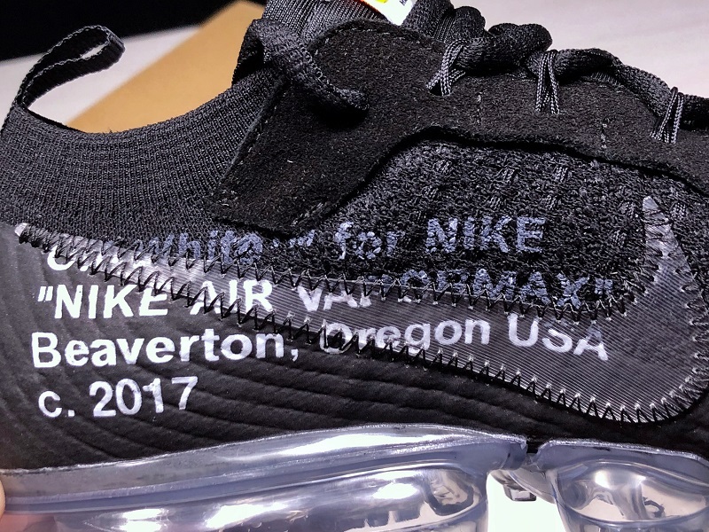 OW x Nike Air VaporMax Black AA3831-002