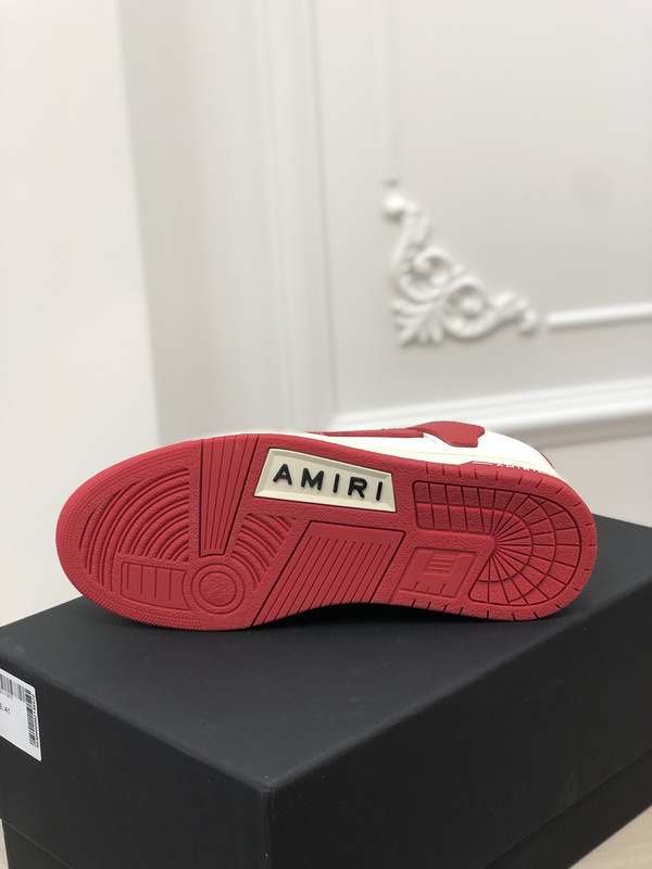 AMIRI* Skel Leather Sneakers
