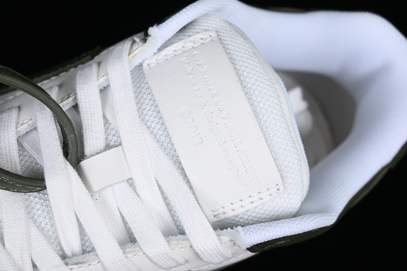 OFF-WHITE Out Of Office leather sneakers