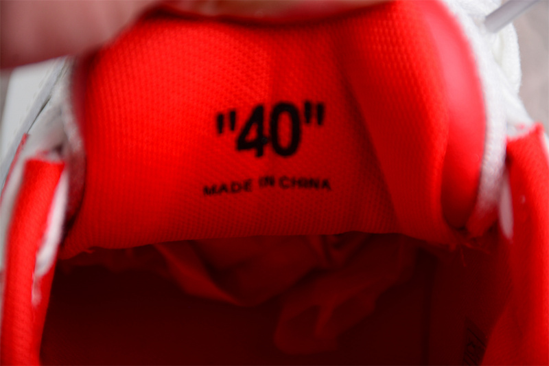 OFF-WHITE Out Of Office leather sneakers