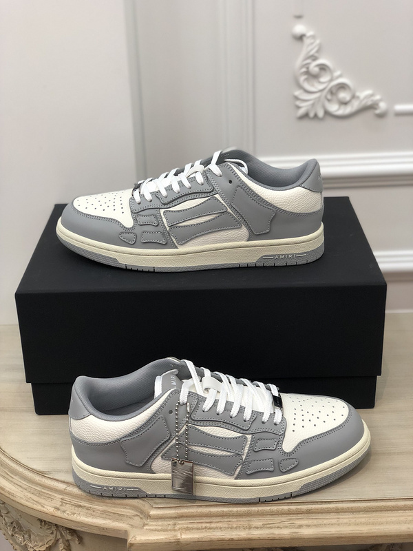 AMIRI* Skel Leather Sneakers