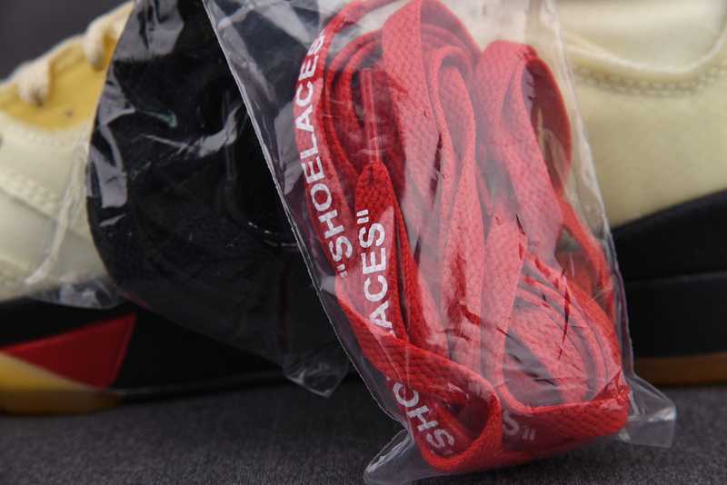 Off White x Air Jordan 5 Sail Red DH8565-100