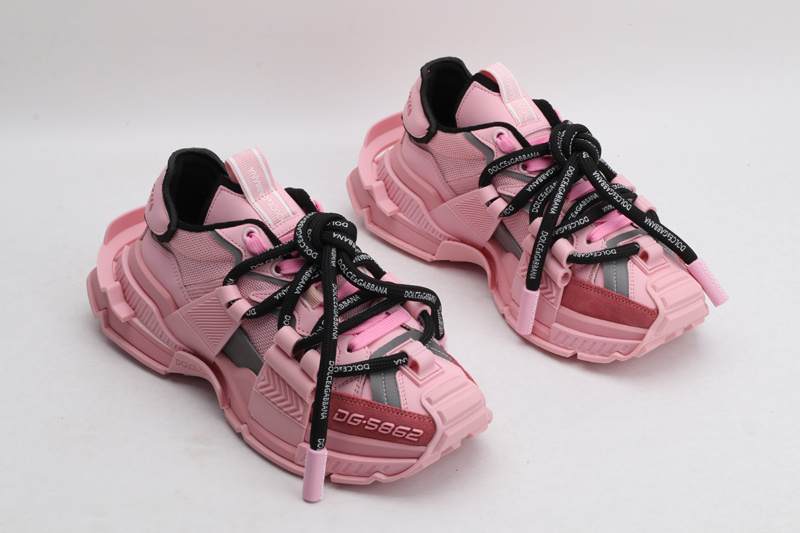 Mixed-material Space sneakers