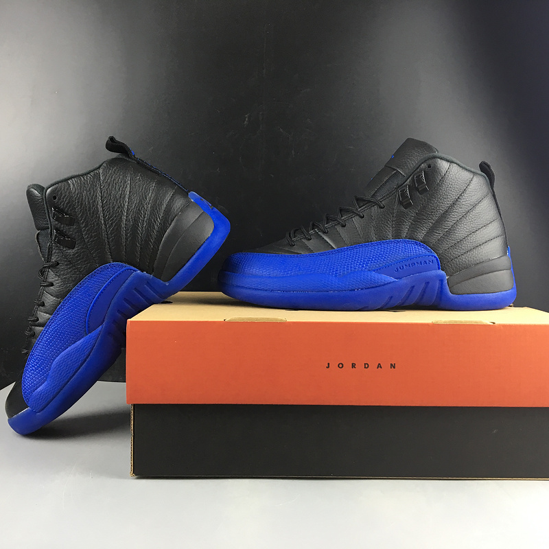 Air Jordan 12 Black Game Royal 130690-014
