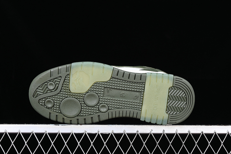 OFF-WHITE Out Of Office leather sneakers