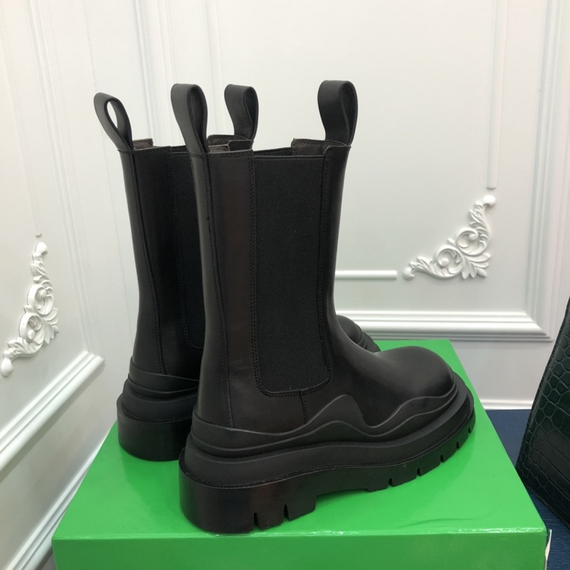 Bottega Veneta Tire Leather Ankle boots