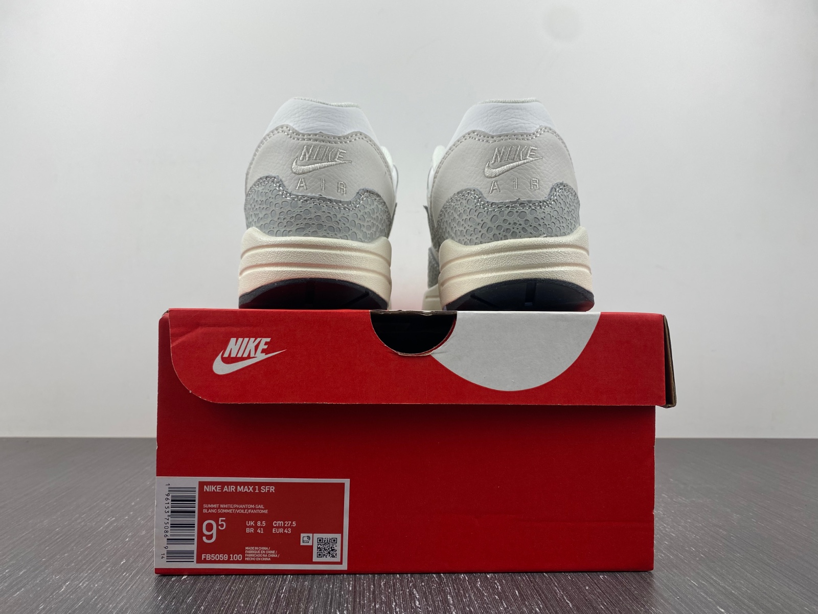 Nike Air Max 1 Safari Summit White FB5059-100