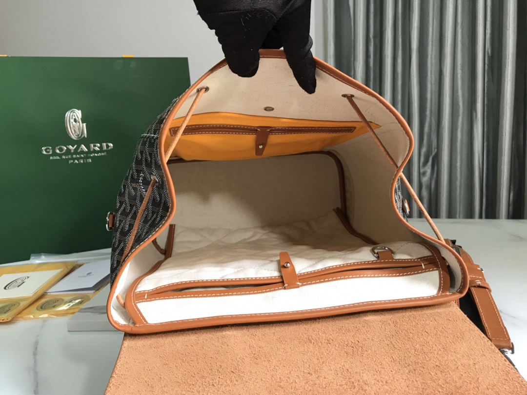 Goyard Calfskin Alpin MM Backpack
