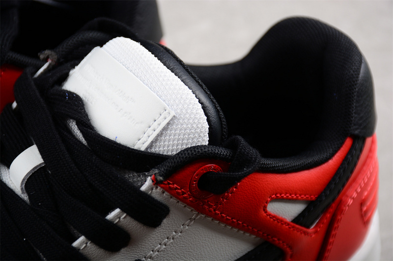 OFF-WHITE Out Of Office leather sneakers