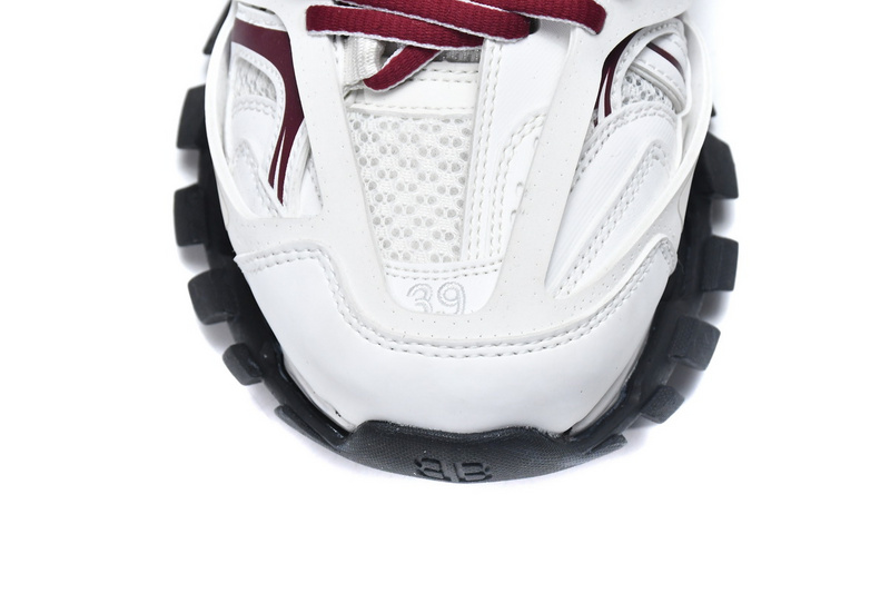 Balenciaga Tess S. White Claret Red 542436 W1JH 1915