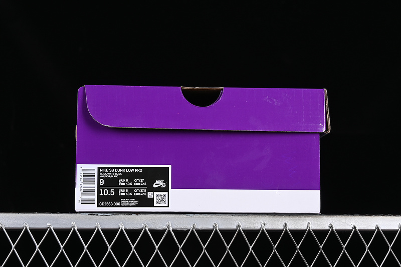 Nike SB Dunk Low Pro Black Gum CD2563-006