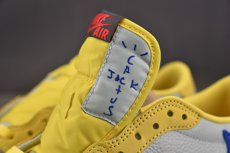 Travis Scott x Air Jordan 1 Low OG “Canary” DZ4137-700