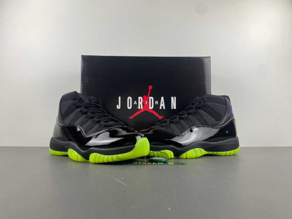 Air Jordan 11 Black Barely Volt CT8012-003