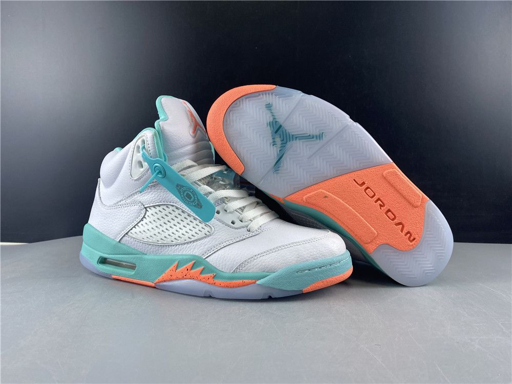 Air Jordan 5 GS “Light Aqua”440892-100
