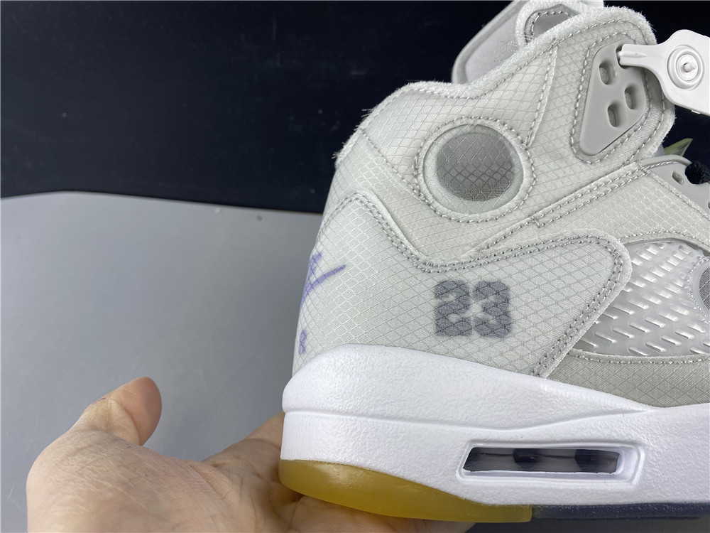 Air​ Jordan 5 x​off white AJ5 ow 3M CT8480-105