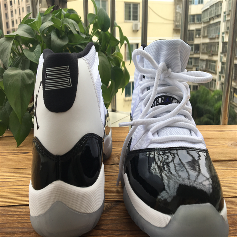 Nike Air Jordan 11 Retro White Black Cool 378037-100
