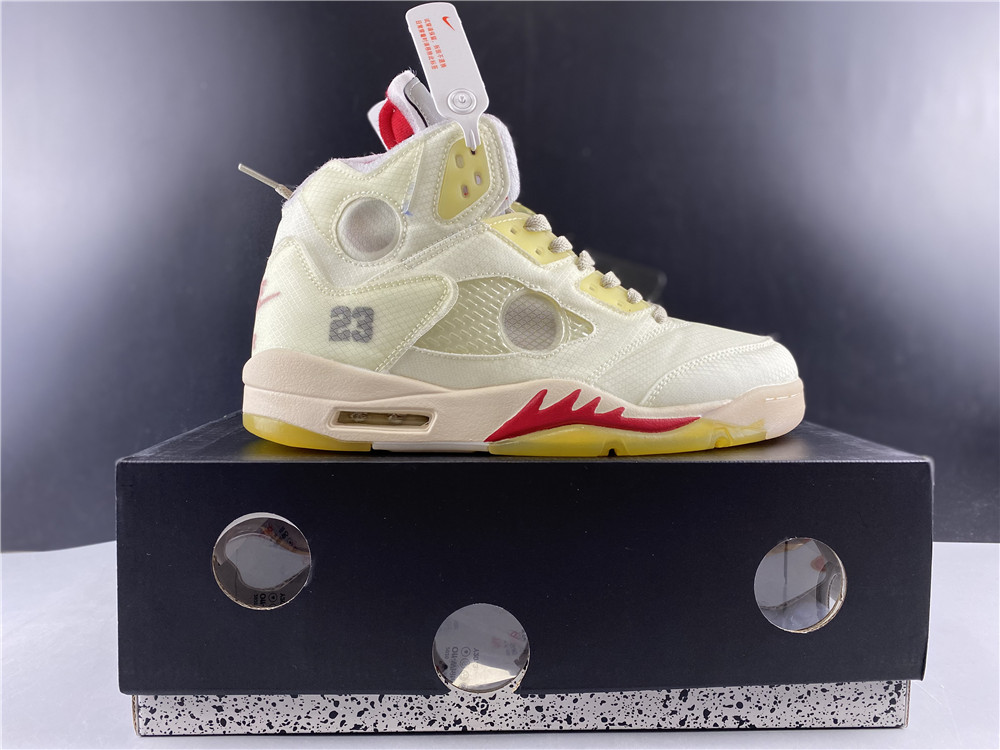 Air​ Jordan 5 x​off white AJ5 ow 3M CT8480-0020