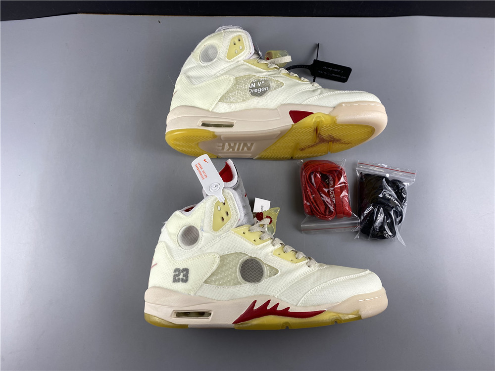 Air​ Jordan 5 x​off white AJ5 ow 3M CT8480-0020