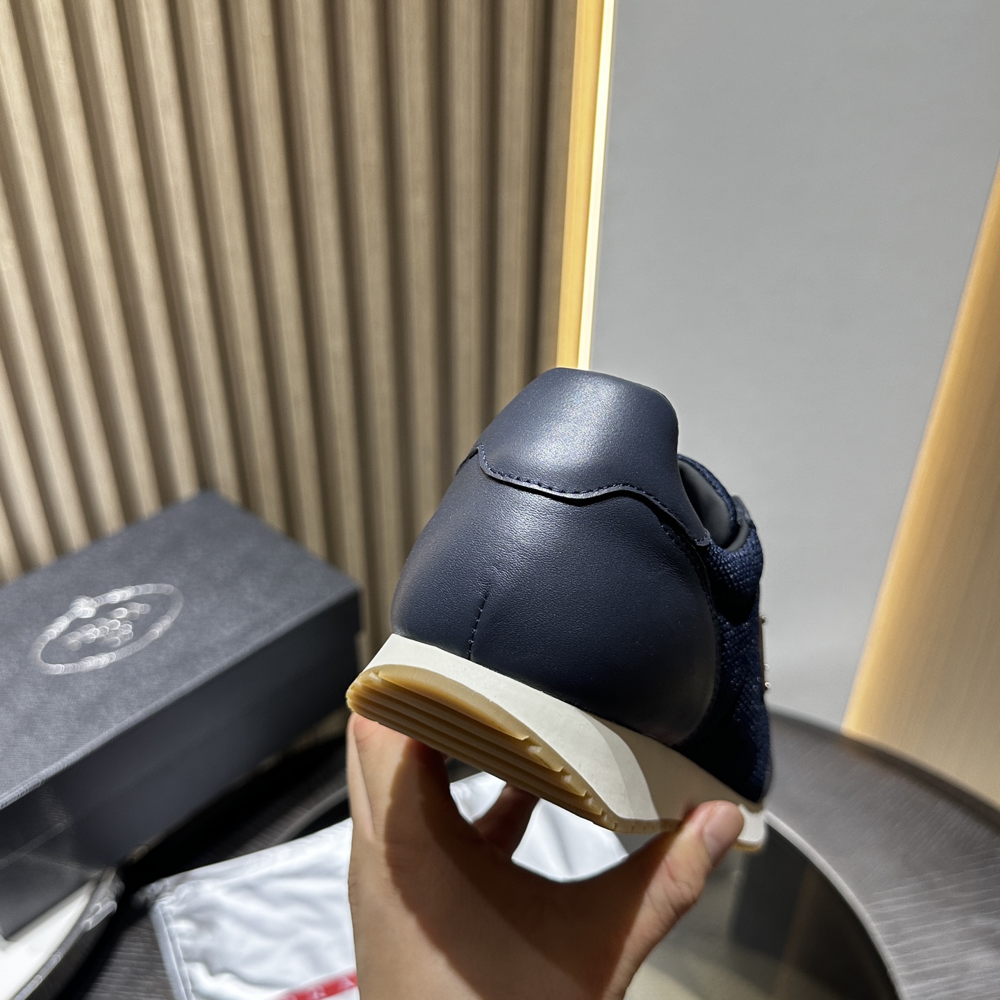 Prada Leather Sneakers