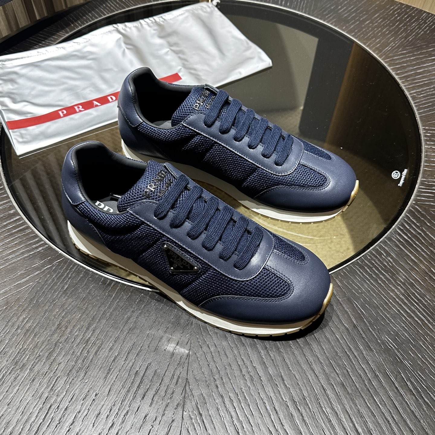 Prada Leather Sneakers