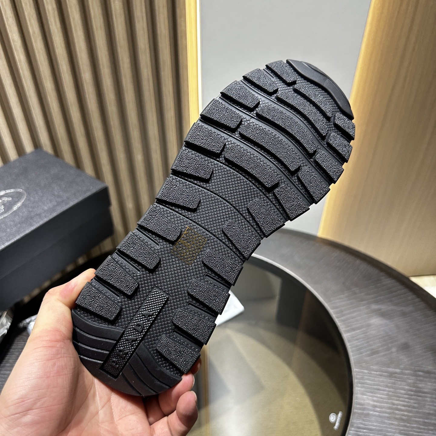 Prada Leather Sneakers