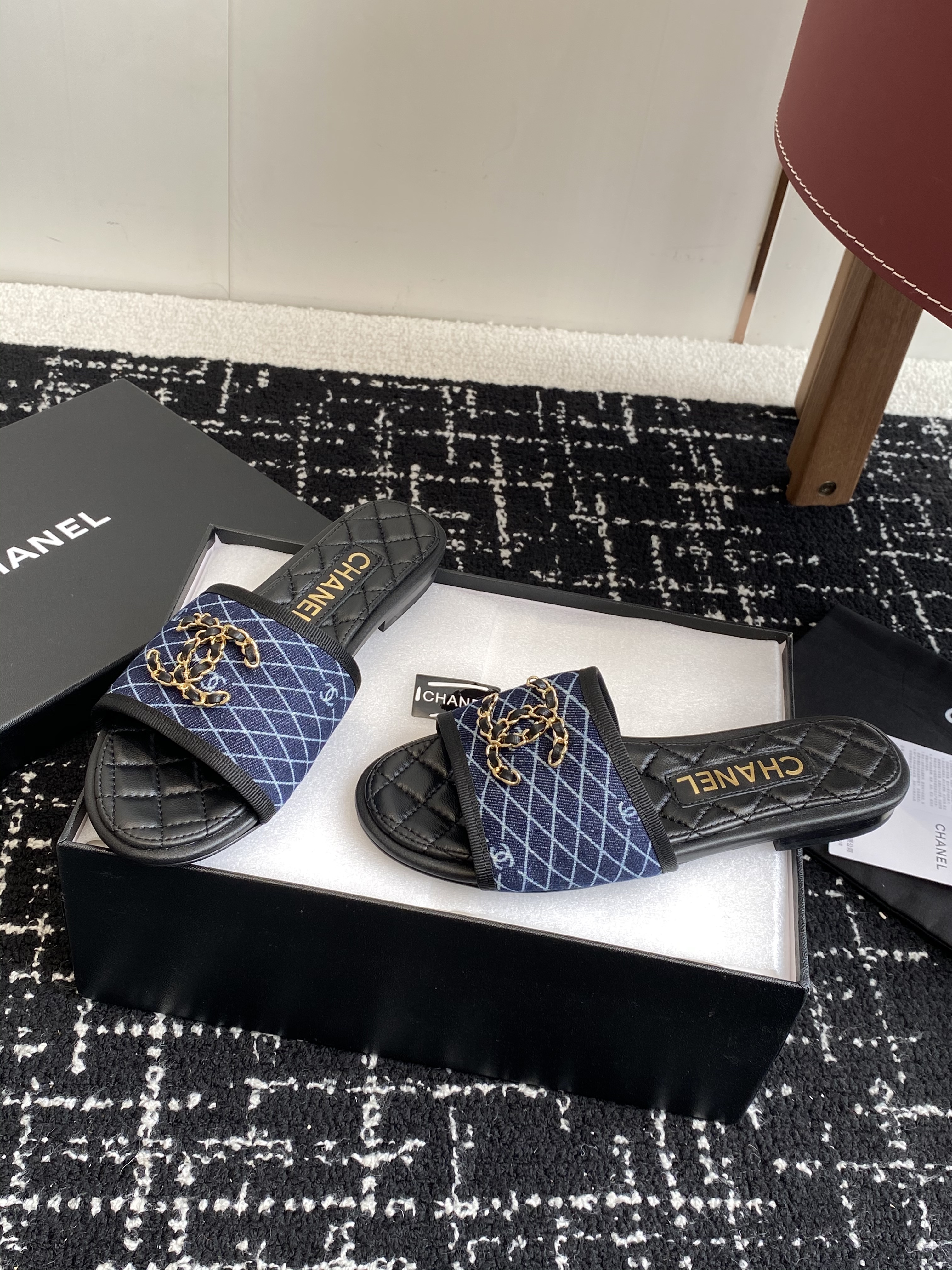 Chanel Slippers