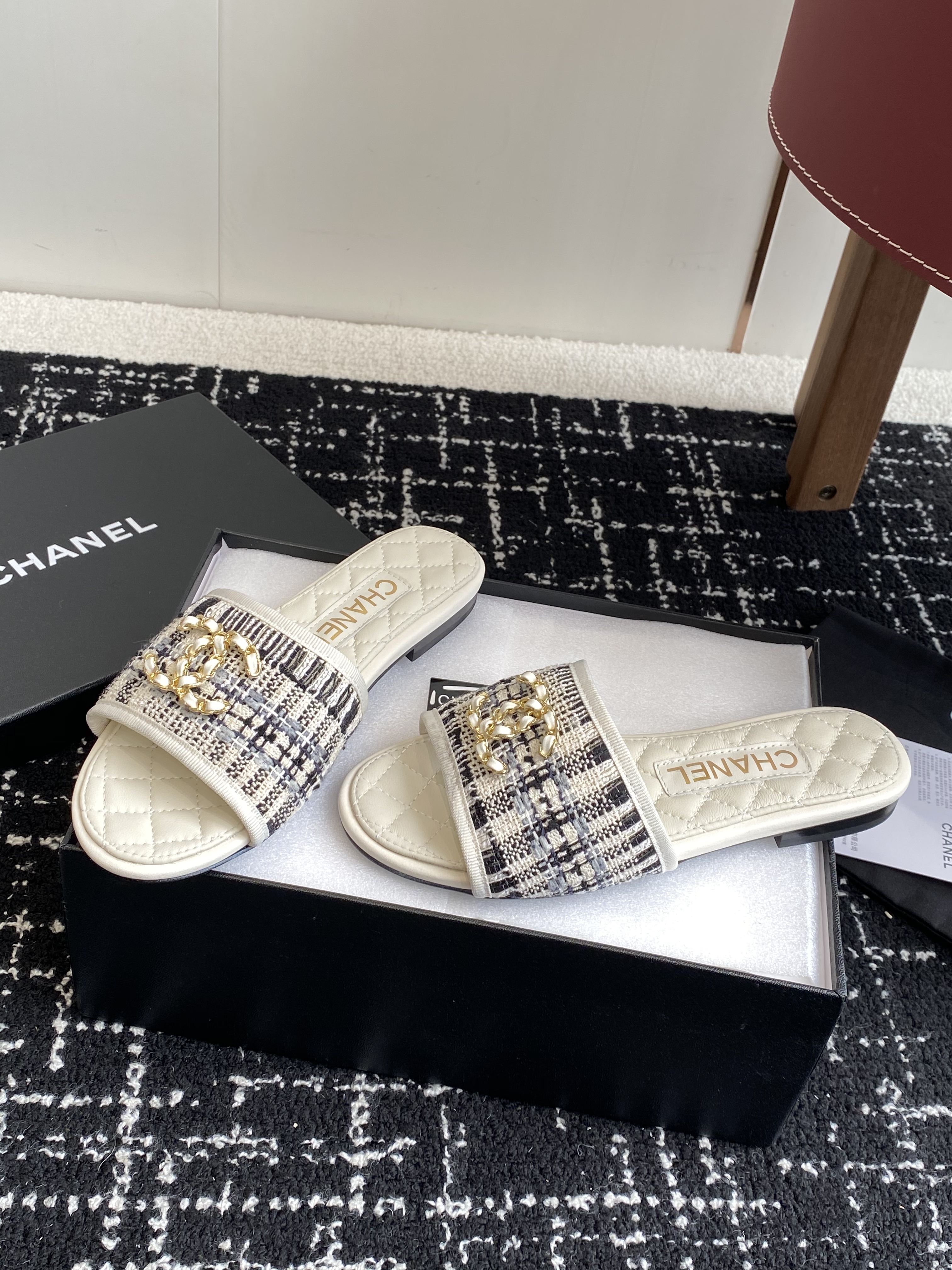 Chanel Slippers