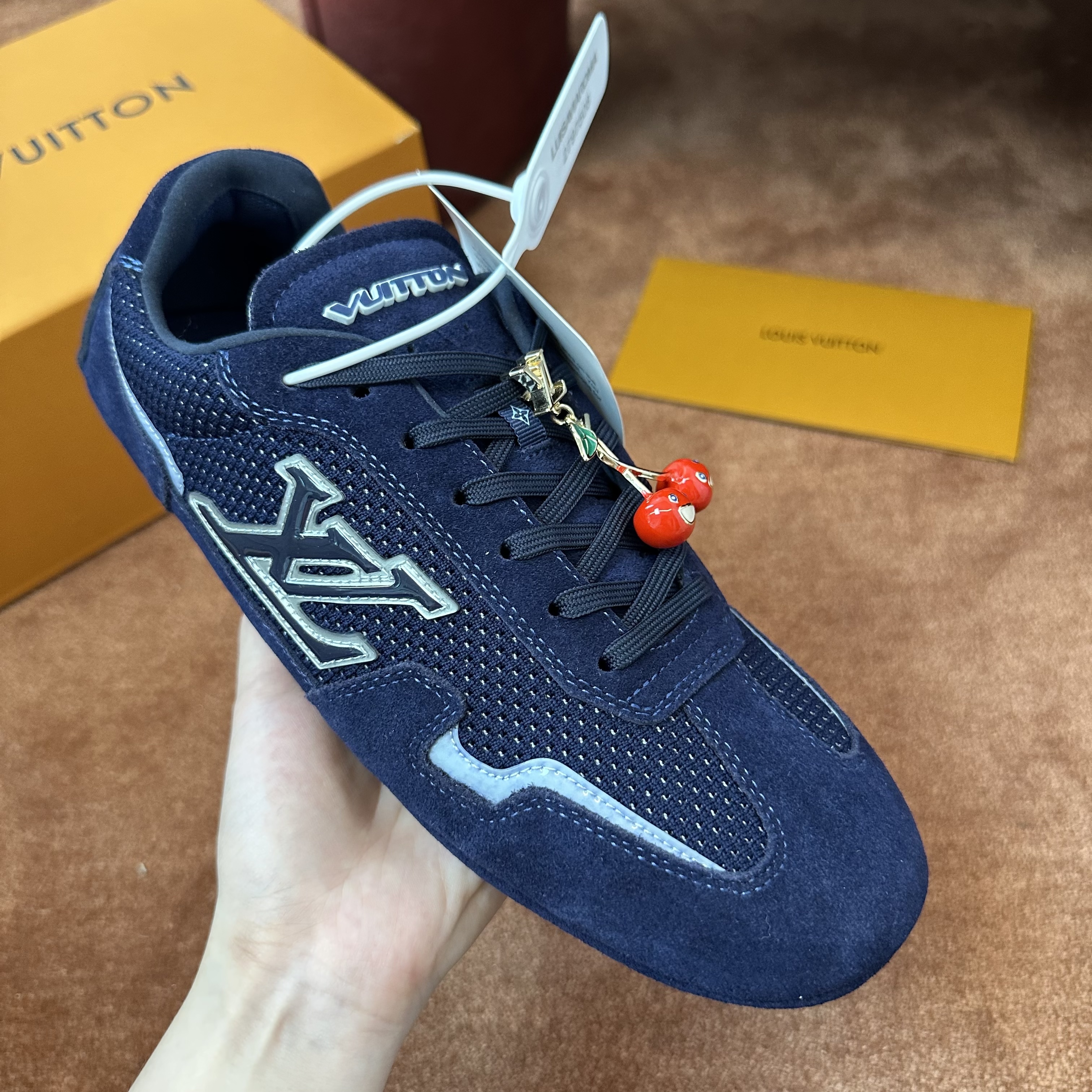 LV Footprint Soccer Sneaker