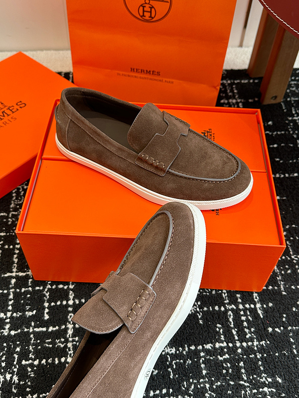 Hermes Moccasin Loafers
