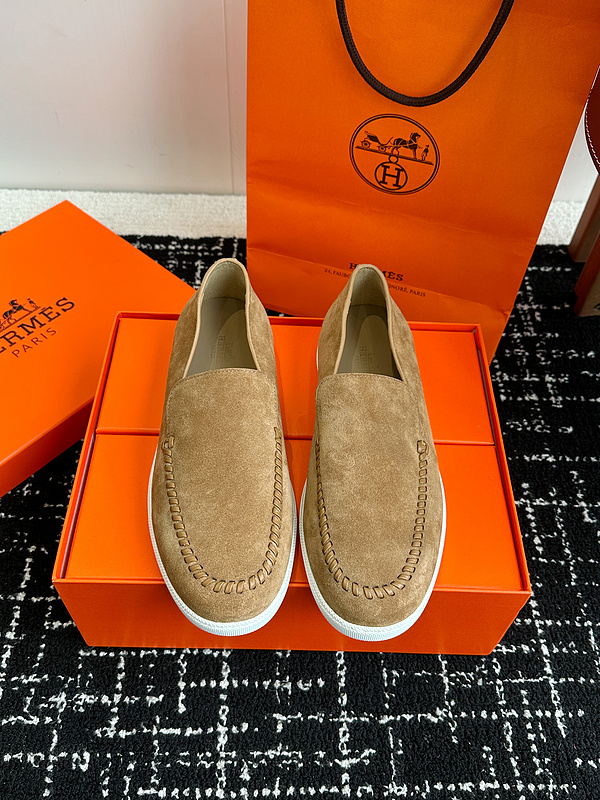 Hermes Moccasin Loafers