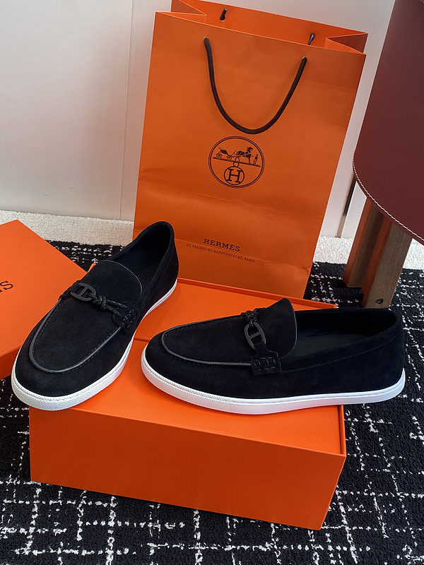 Hermes Moccasin Loafers
