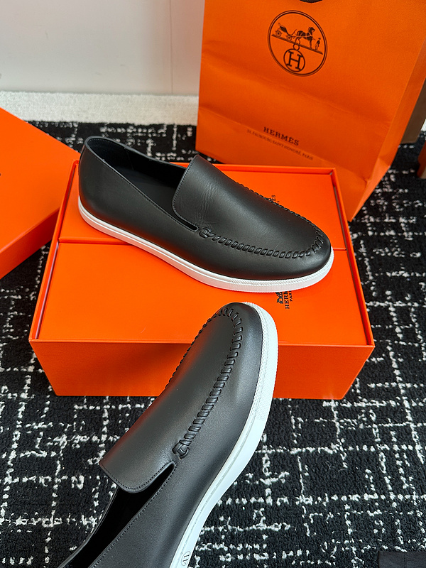 Hermes Moccasin Loafers