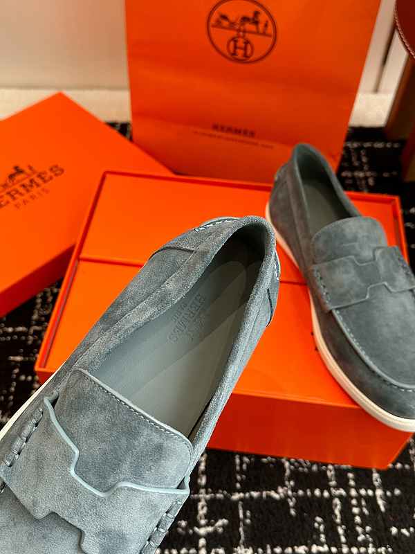 Hermes Moccasin Loafers