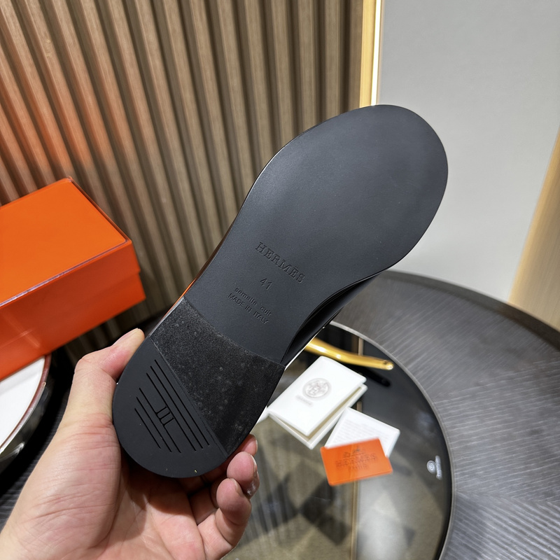 Hermes Moccasin Loafers