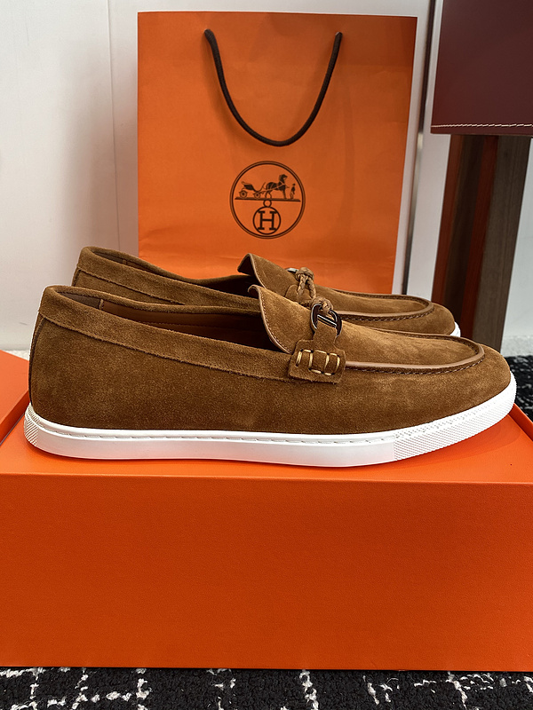 Hermes Moccasin Loafers