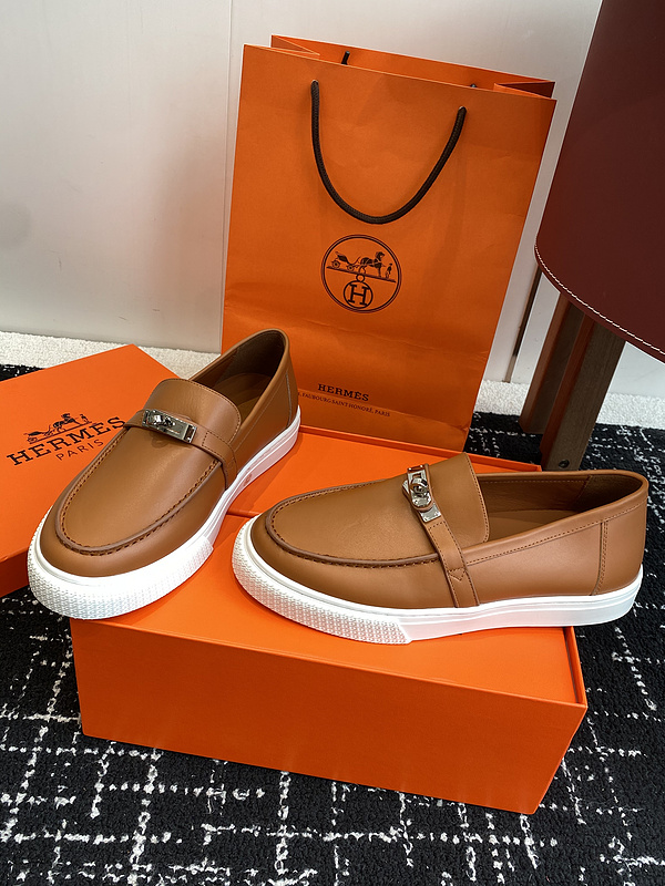 Hermes Moccasin Loafers