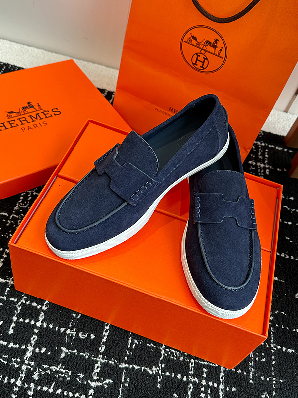 Hermes Moccasin Loafers